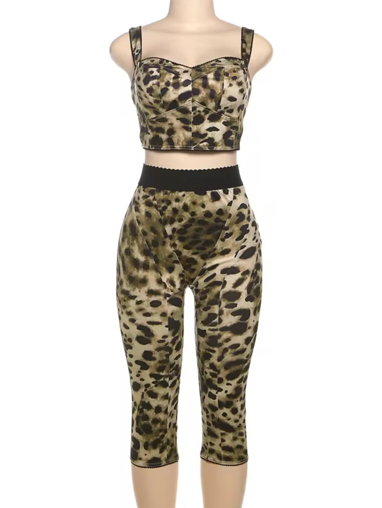 Bad Instincts Leopard Print Set