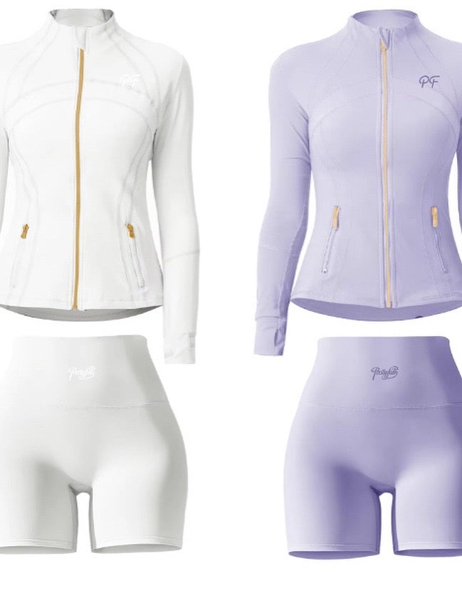 Pretty Fab Defined Biker Short Sets (Tummy control)