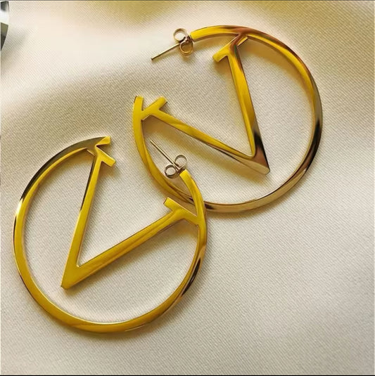 Fashion Gold Earrings