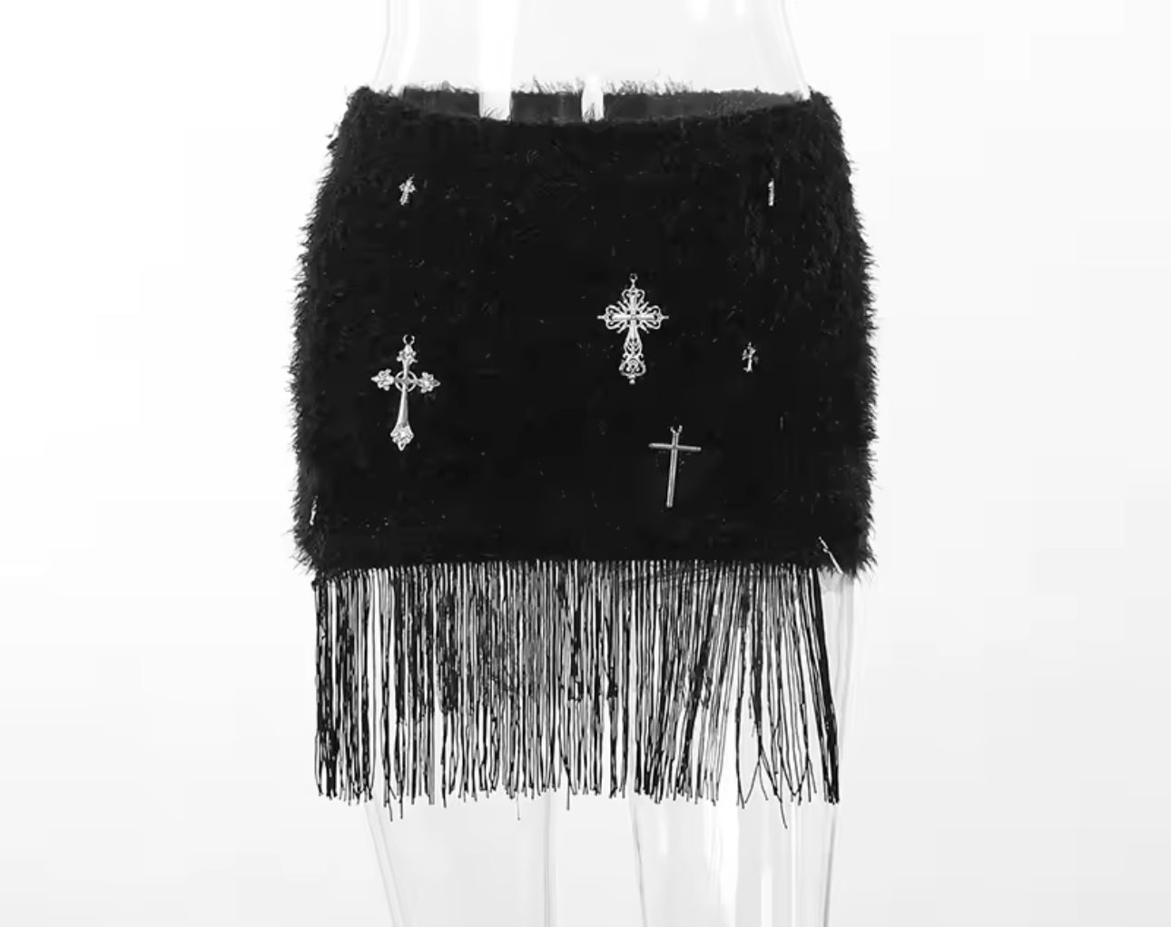 Crosses Tassel Skirt