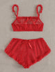 Fall in love Two Piece Lingerie Short Set